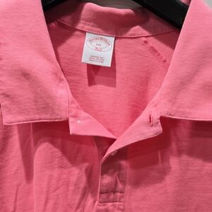 Brooks Brothers Coral Pink Polo Shirt